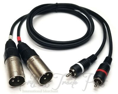 3-Pin Line Input Cables for Studer Revox PR99 C270 A710 A721 B67 A800 A807 A810