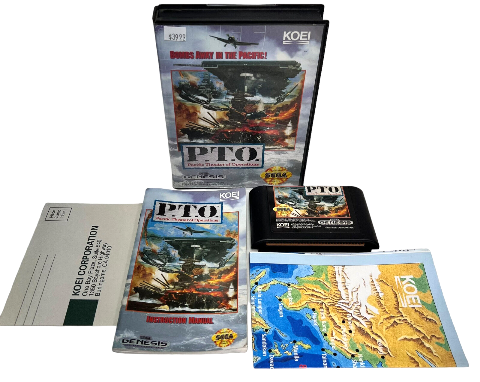 P.T.O.: Pacific Theater of Operations (Sega Genesis, 1993