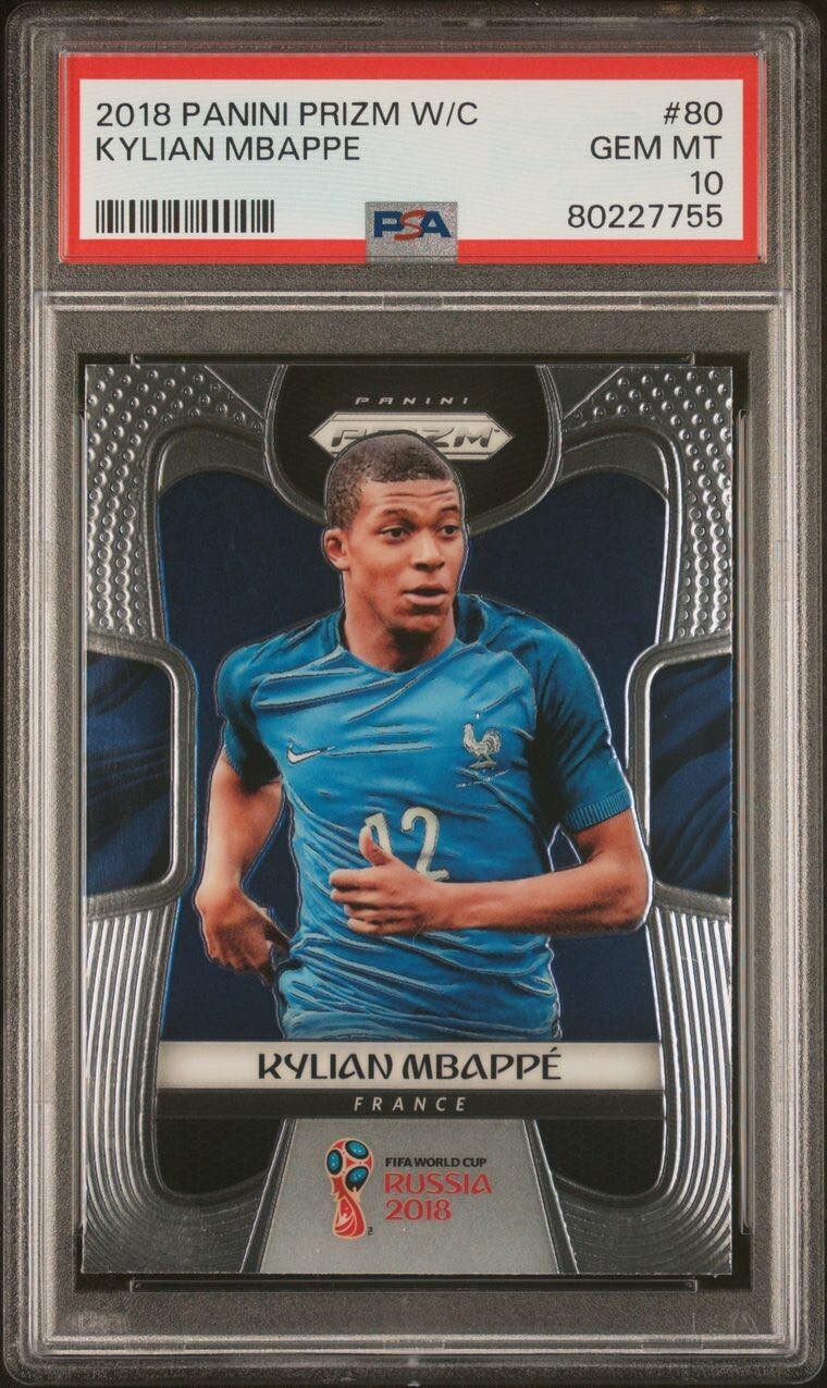 2018 Panini Prizm World Cup Soccer #80 Kylian Mbappe France