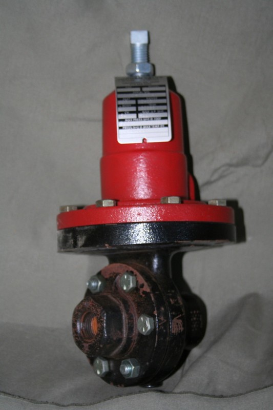 Jordan Valve Sliding Gate Pressure Regulator, Model 60, 1/2", 223psi
