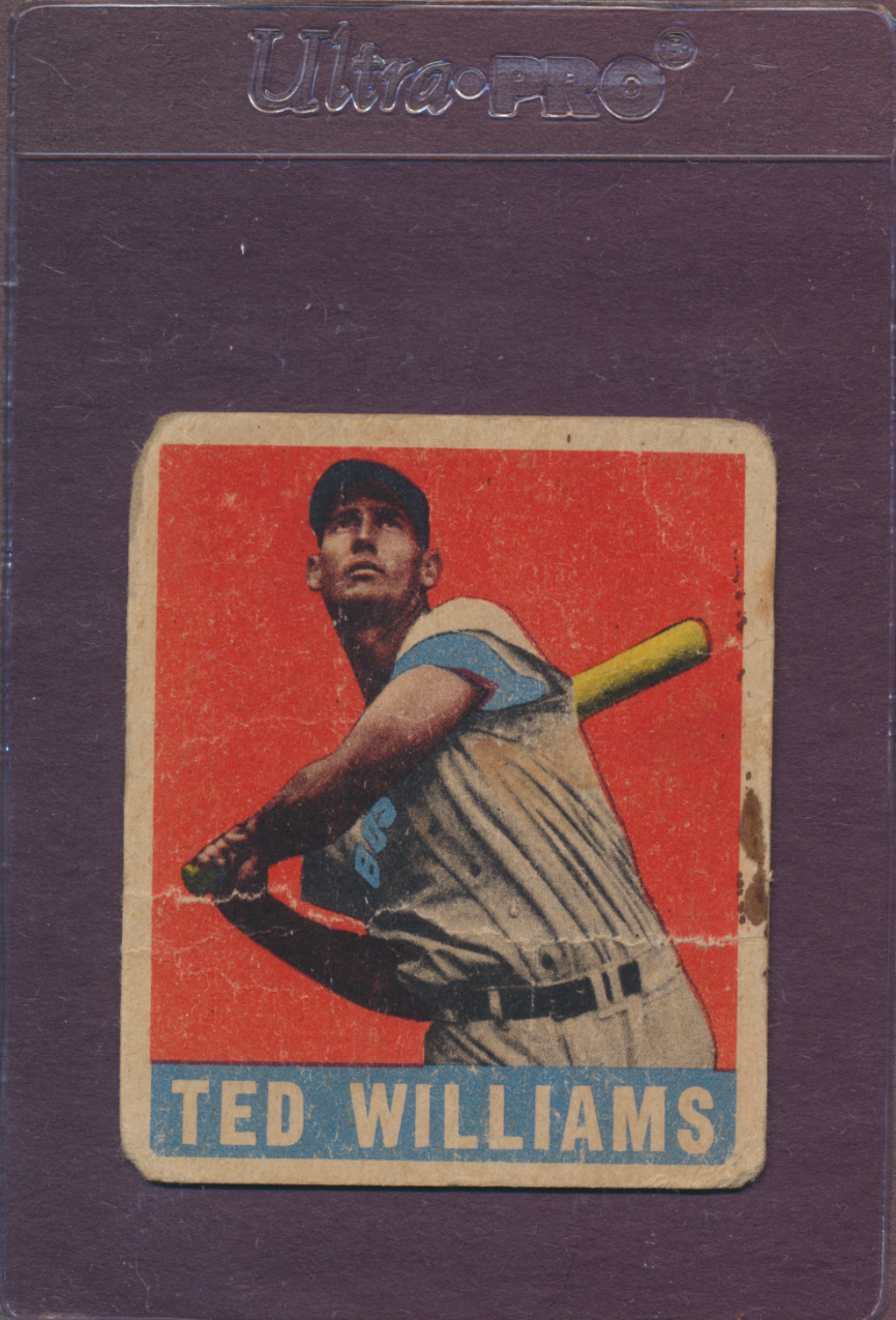 テッド・ウィリアム　フットNO．812760 テッド・ウィリアム フットNO．812760 1959 Fleer Ted Williams