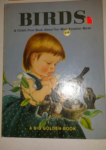 3 big Golden Books and 1 Rand McNally Giant Book