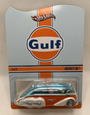 HOT WHEELS Rocket Oil RLC Exclusive Rocket Oil Gulf Livery (Drawer ''X'')