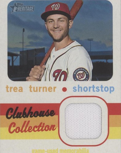 2020 Topps Heritage - Trea Turner #CCR-TT