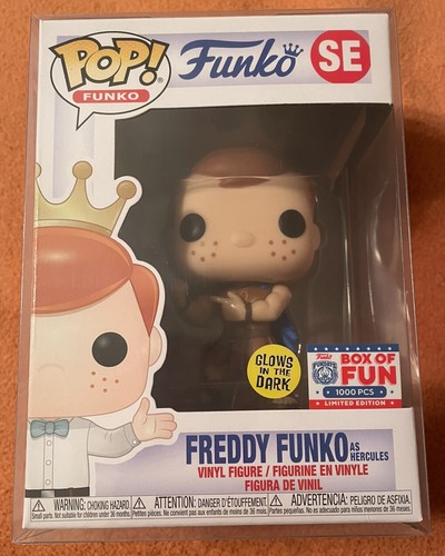 【希少品】Freddy Funko フレディファンコ as lhead Funko Pop! - Freddy Funko as Hercules LE 1,000 Glow In The