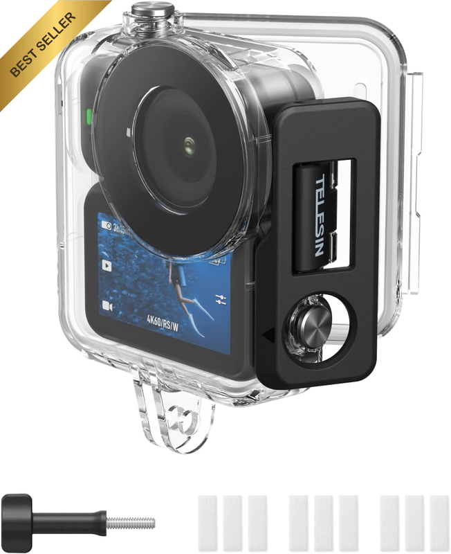Waterproof Case for DJI Osmo Nano,Underwater Housing Shell Cage | 60M/196FT with