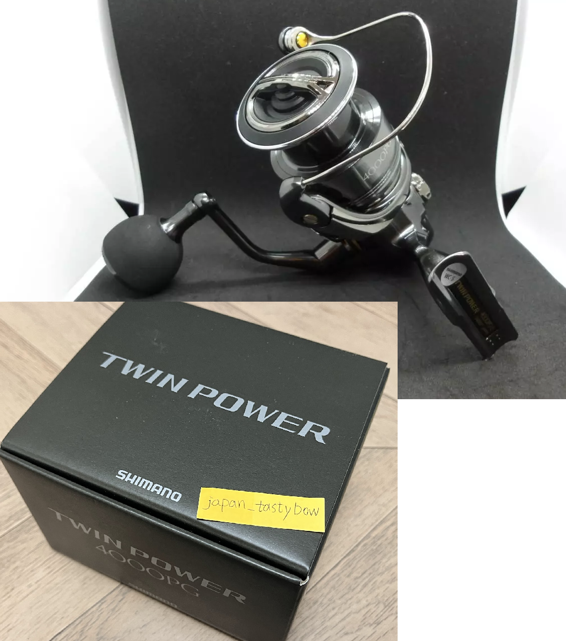Shimano 24 TWIN POWER 4000PG Spinning Reel Fishing Made in