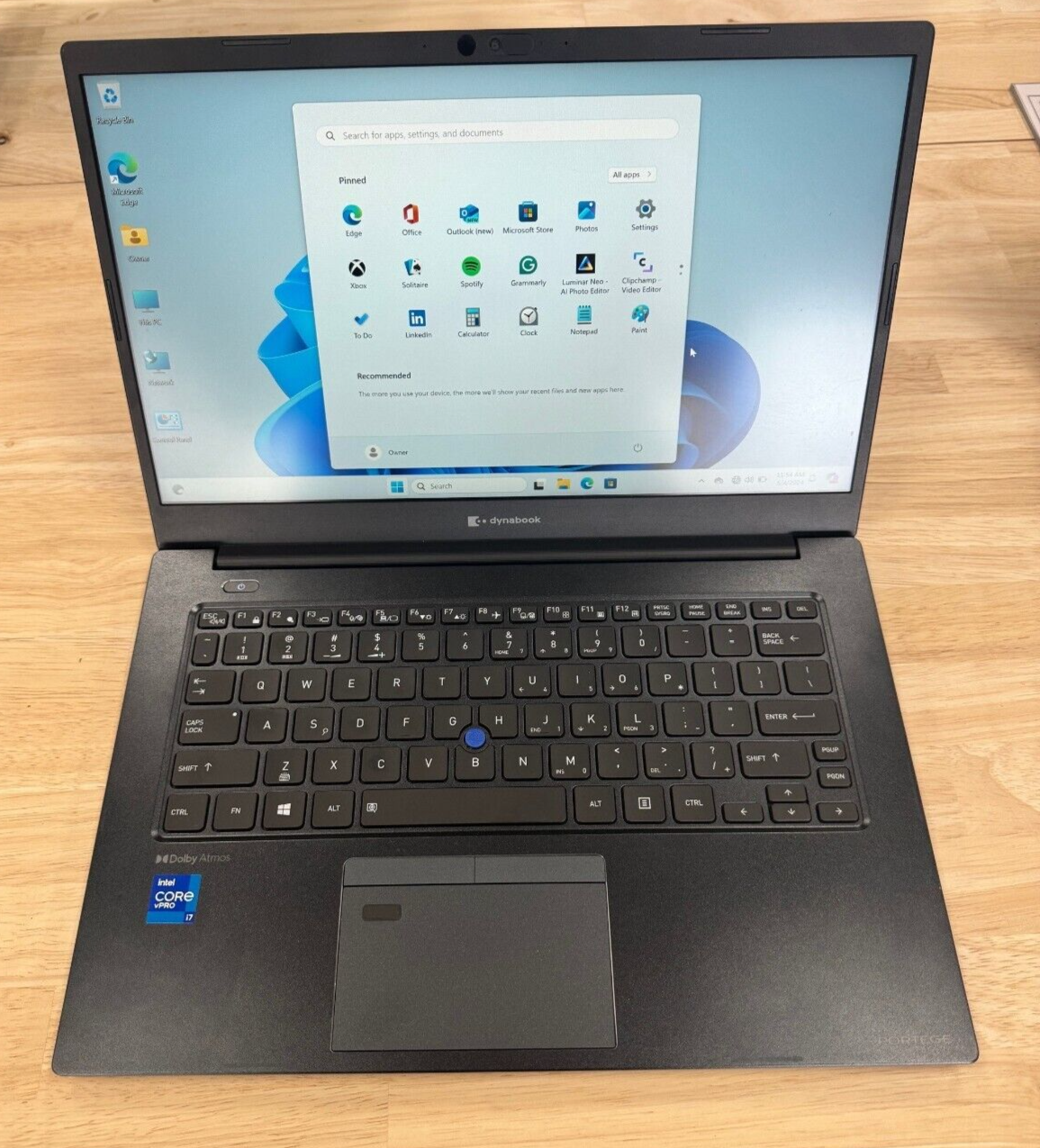Toshiba Portege X40-J i7 CPU 11th Gen 1TB Solid State 32GB RAM 14 Toshiba Portege X40-J i7 CPU 11th Gen 1TB Solid State 32GB RAM 14