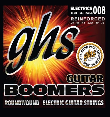 GHS Strings Electric Guitar (T-GBUL Set),Gold Gold 