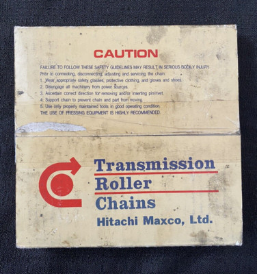 Hitachi Maxco (Hi-Max) 35* 10ft transmission roller chain - New Old Stock