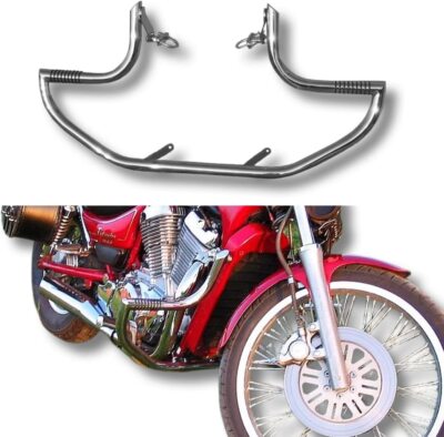 Suzuki VS800 Intruder / S50 Boulevard Highway Crash Bar Engine Guard with Pegs