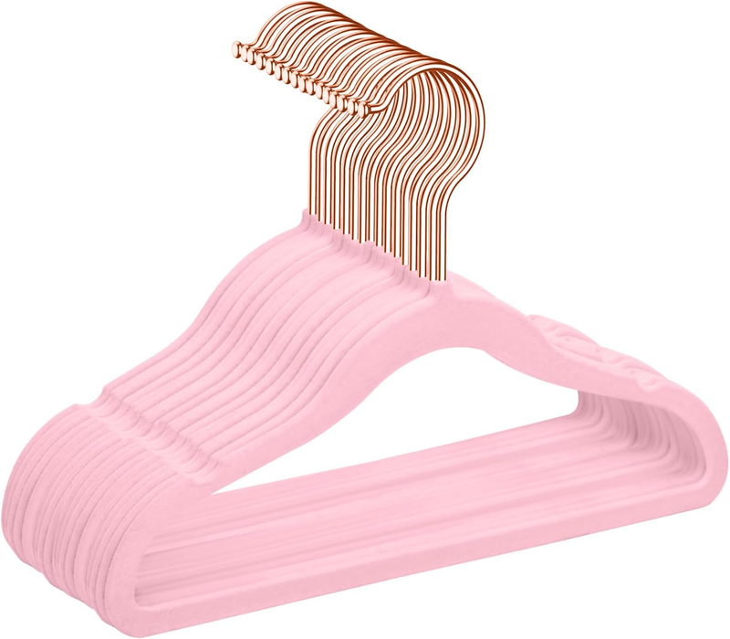 Baby Velvet Hangers,Non-Slip Kids & Toddler Hangers,11.8 Inch Hangers for Baby C