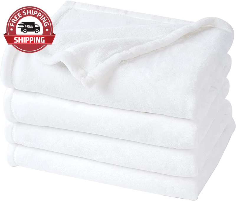 Ultra Soft Fleece Blanket Queen Size, No Shed No Pilling Lux