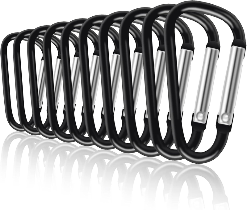 UPINS Locking Carabiner Keychain Cheap Aluminum Clip Multi