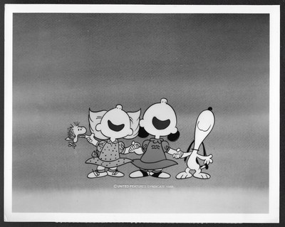 Peanuts Snoopy the Musical Original 1980s CBS TV Promo Photo Woodstock