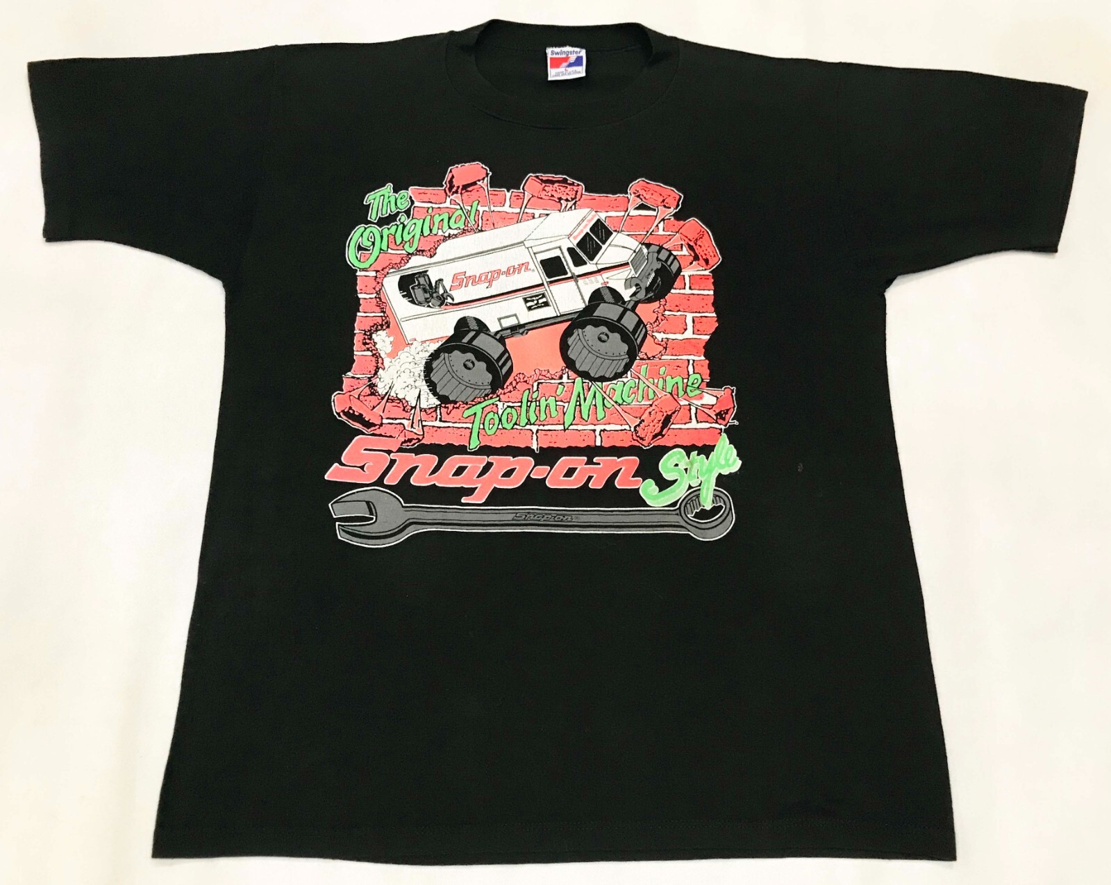 Vintage Swingster Snap-On Tool Motor Racing 50/50 T-Shirt