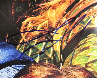 Justice League (4) Gadot, Cavill, Mamoa & Miller Signed 27x40 Poster BAS #A88007