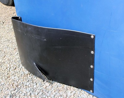 Chase industrial durulite traffic swing impact door 5 ft