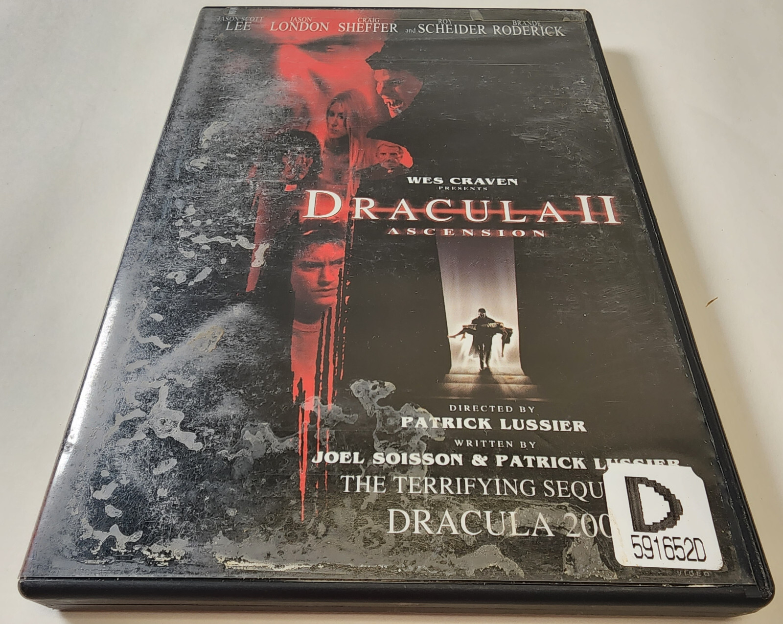 Dracula II 2 Ascension DVD Wes Crave Movie 2003 Stephen