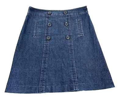 A line denim skirt cheap ebay