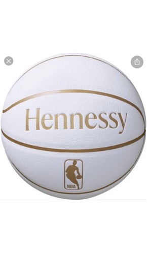 WHITE Hennessy & NBA basketball last one | eBay