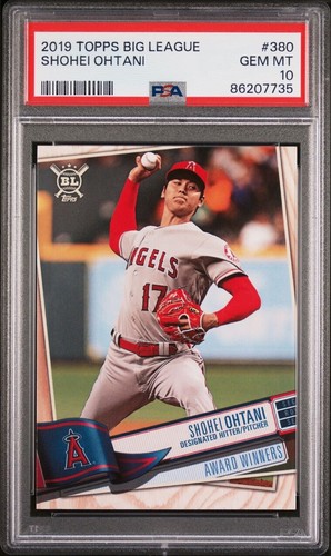 大谷翔平 2024 TOPPS BIG LEAGUE GEM MINT 10 2024 Topps Big League - #1 Shohei Ohtani PSA 10 GEM MT POP