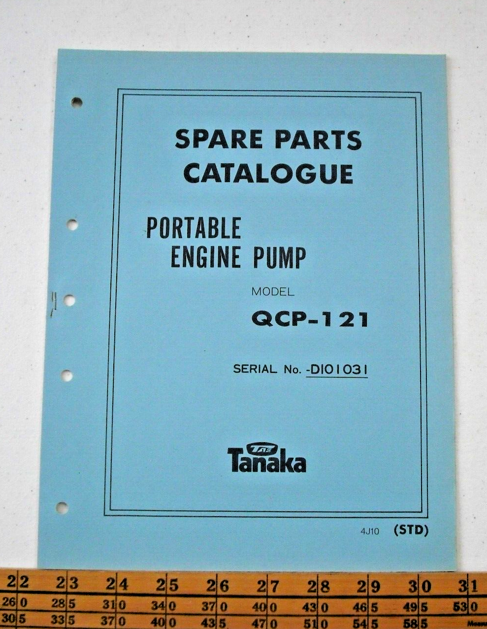 Vintage 1980s Tanaka QCP-121 (Serial # D101031) - Parts