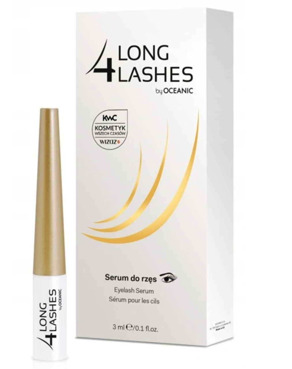 4本セット　NanoCysphere eyelash serum Nanolash Eyelash Serum | LOOKFANTASTIC