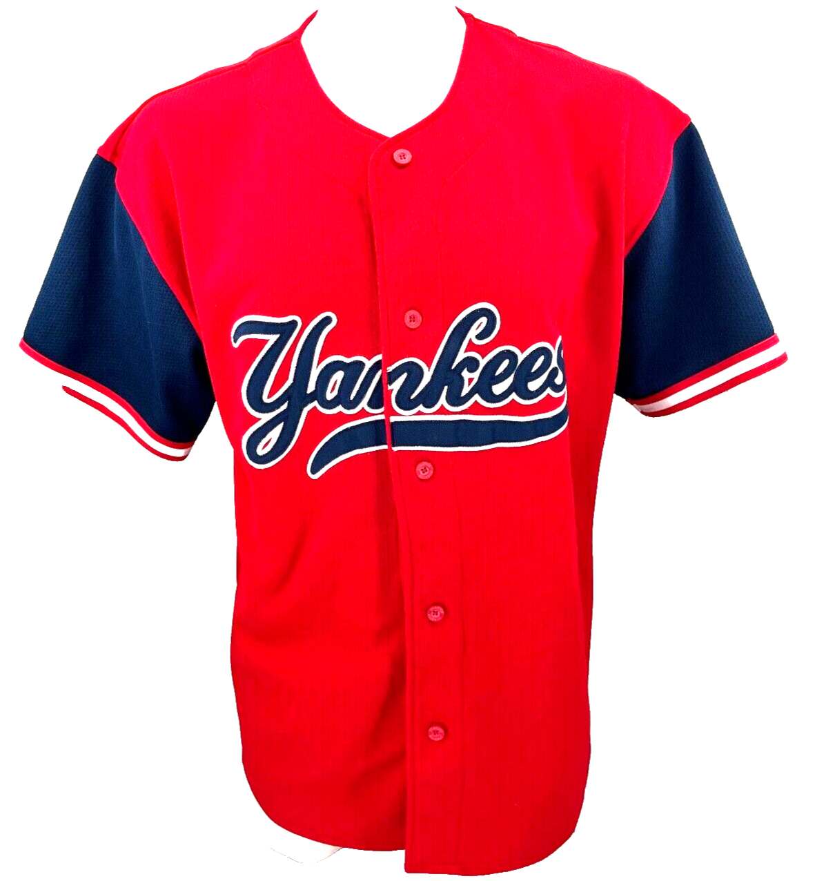 Vtg Starter New York NY Yankees Red Short Sleeve baseball