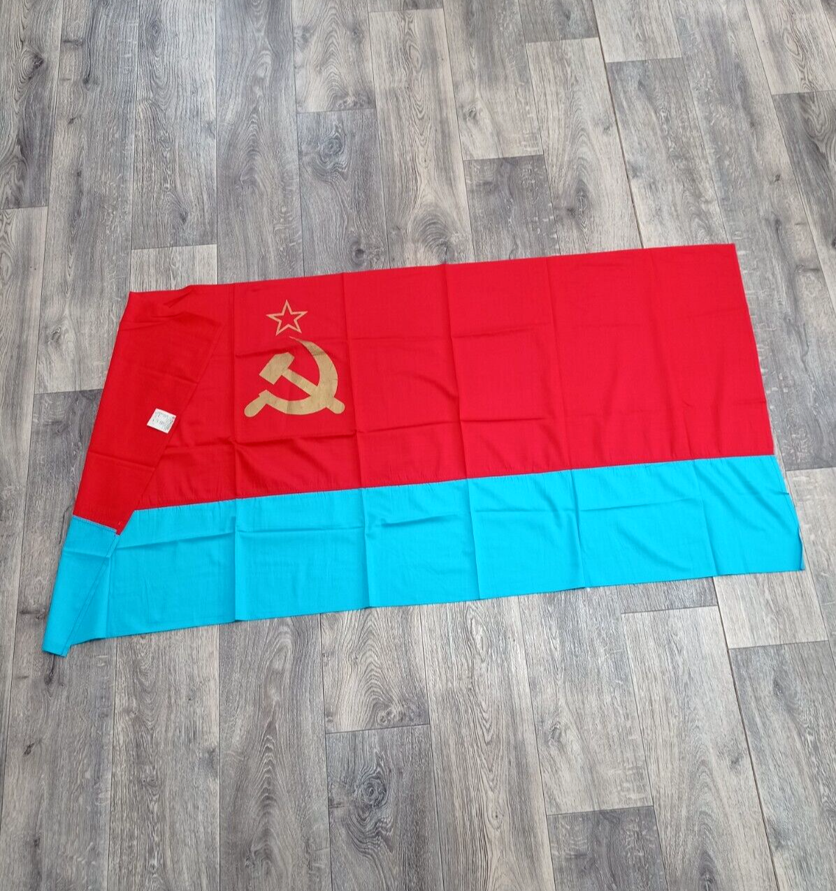 Rare original vintage flag of the USSR. Soviet Union era
