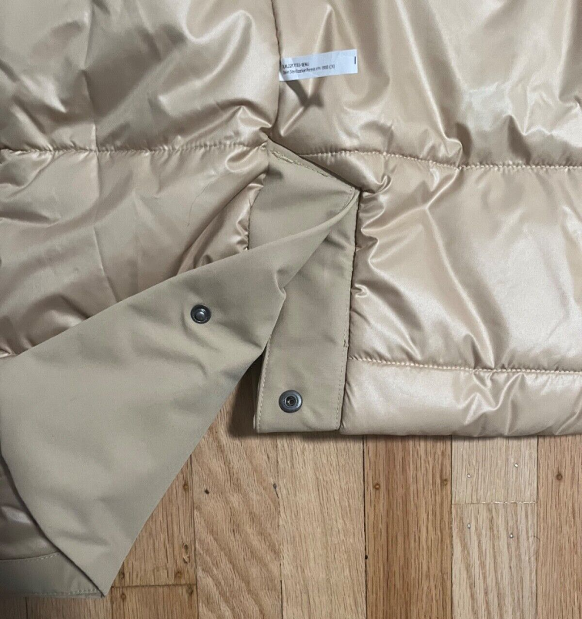 Pre-owned The North Face Arctic Parka Premium Coat Almond Butter $500 Women Sz Medium In Beige