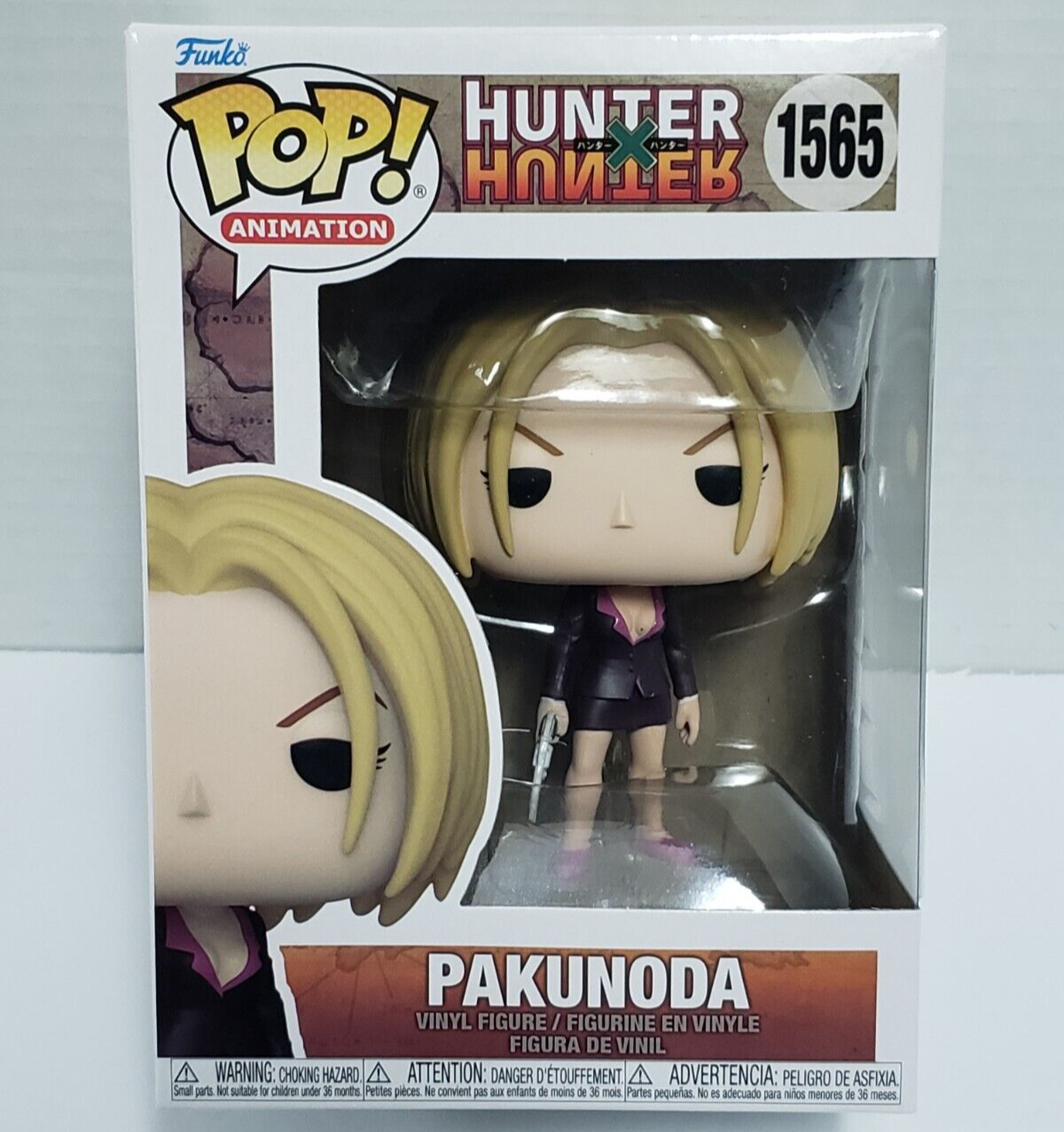 FUNKO POP ハンターハンター パクノダ・ノブナガ セット Amazon.com: POP Anime: Hunter x Hunter - Nobunaga Funko