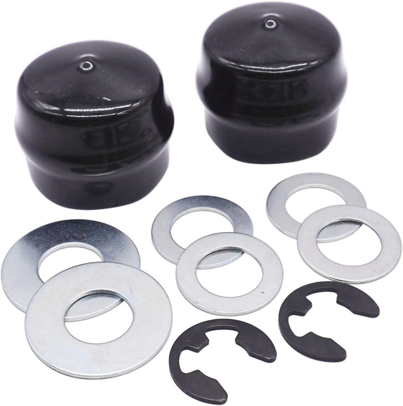 Front Wheel Axle Hardware Kit for Craftsman Poulan Husqvarna Hub Cap Washers
