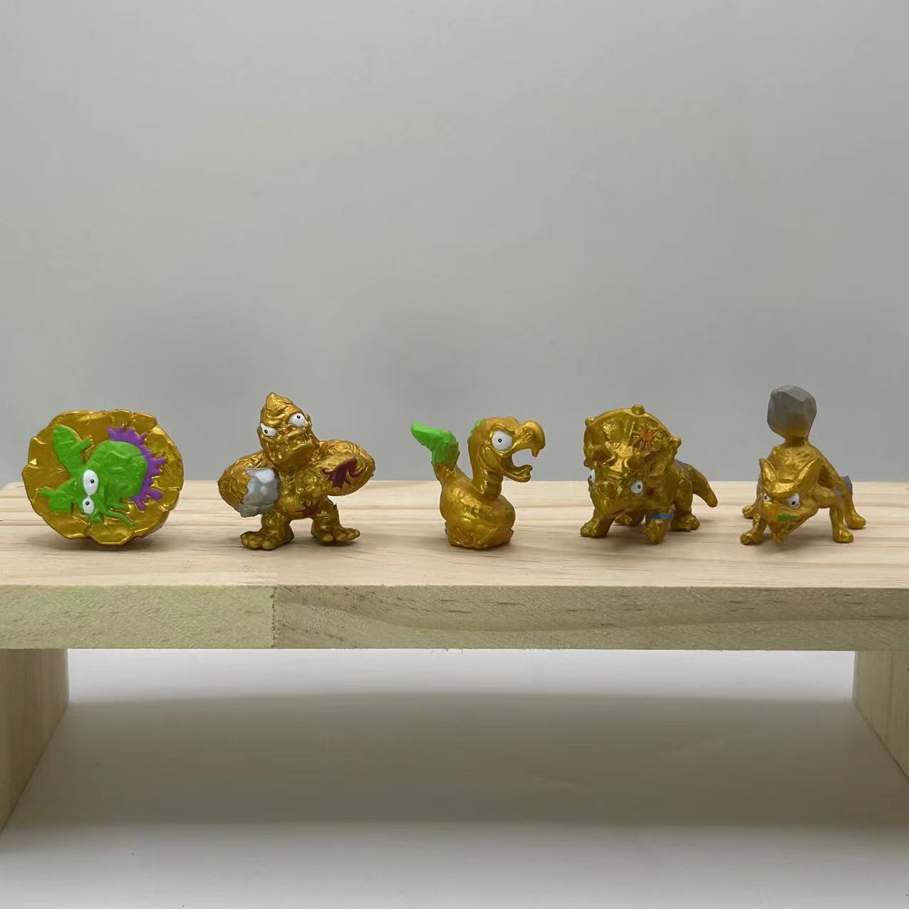 Zuru Smashers Dino Island Mini Figure 5 PCS Fox/Mosquito/APE/Snake