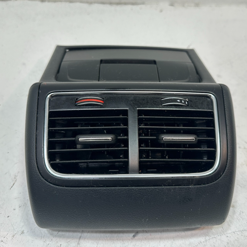 Used 2013-2016 Audi A4 Allroad Rear Center Console A/C Air Vent Cover Trim Bezel OEM