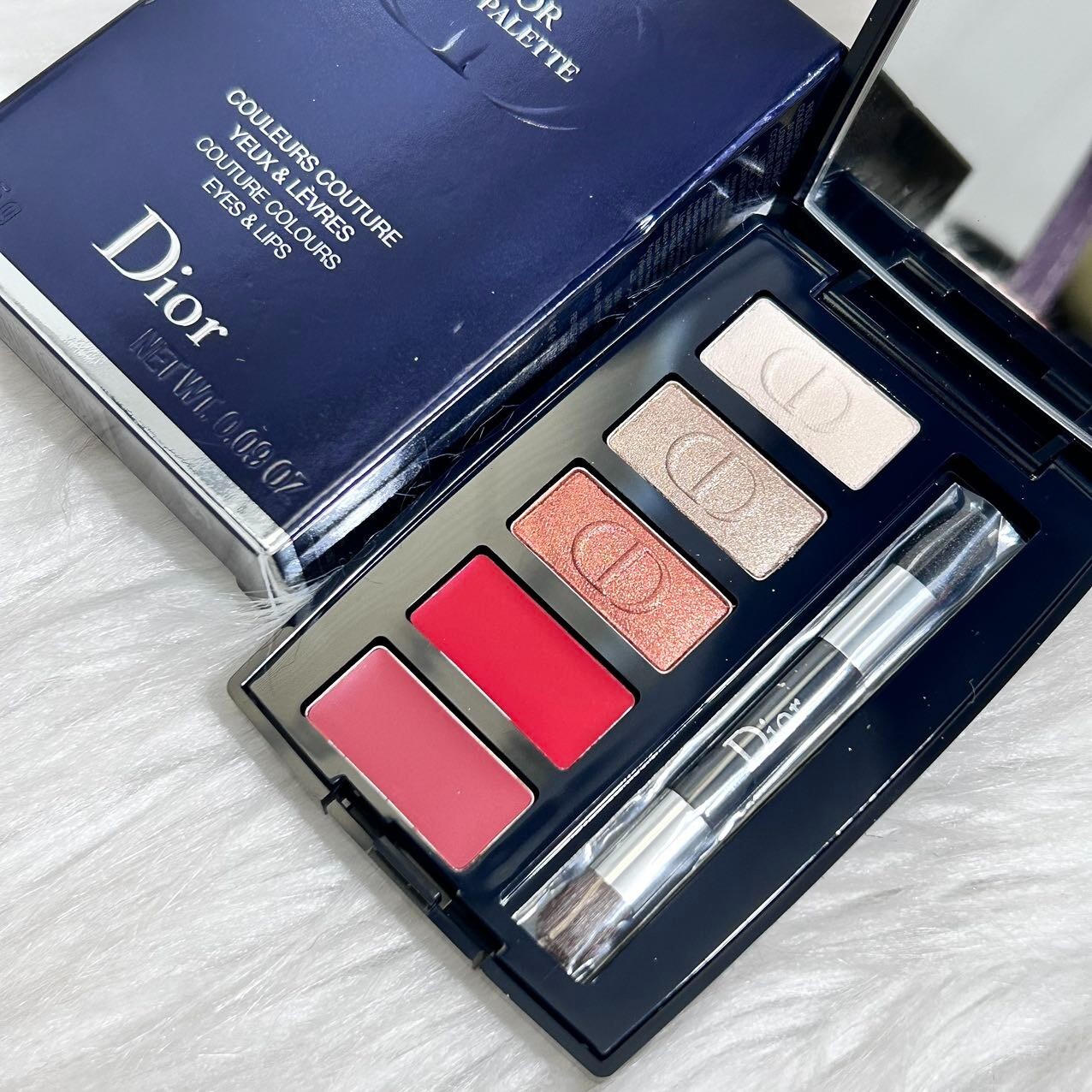 Dior Palette Couture アイシャドウ・リップパレット New Dior Couture Colours Eyes & Lips Palette Mini size 0.09