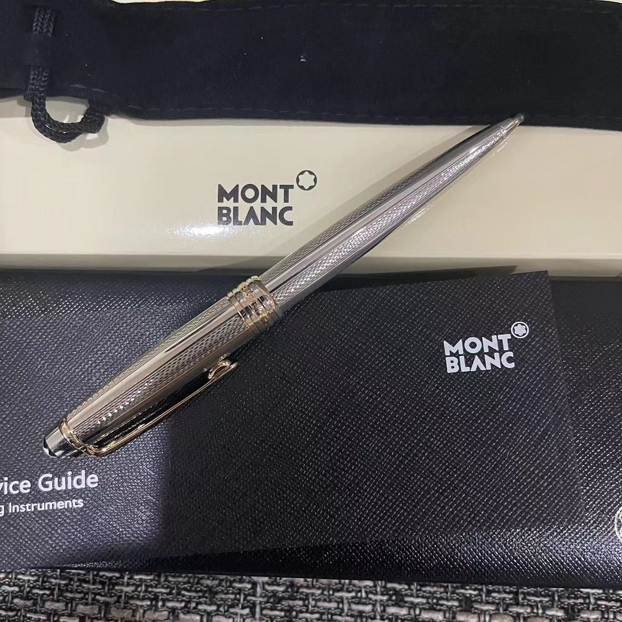レア MONTBLANC ボールペン NO.282 silver l レア MONTBLANC ボールペン NO.282 silver l レア MONTBLANC