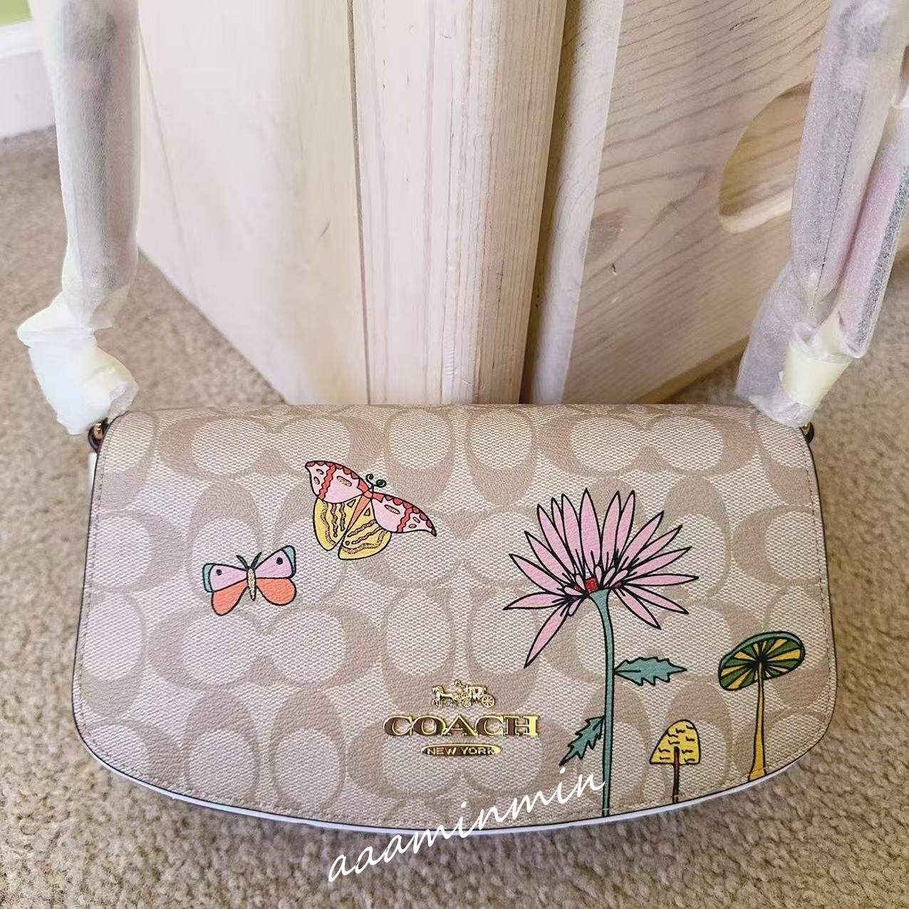 バッグ Coach Shoulder Bag rank AB NWT Coach X Observed By Us Andrea Shoulder Bag In Signature Canvas