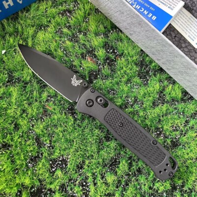 Benchmade 535BK-2 Bugout Folding Pocket Knife Black Handle S30V Stainless Steel 