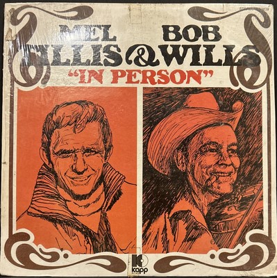 Mel Tillis & Bob Wills In Person Sealed LP KS 3639