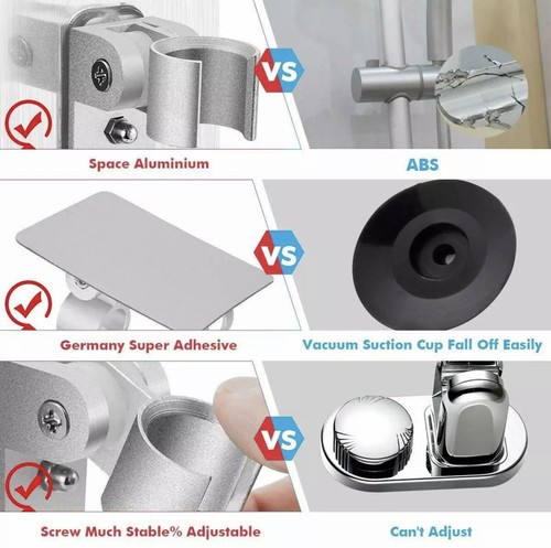 Strong Adhesive Shower Head Holder, Bidet Sprayer Bracket