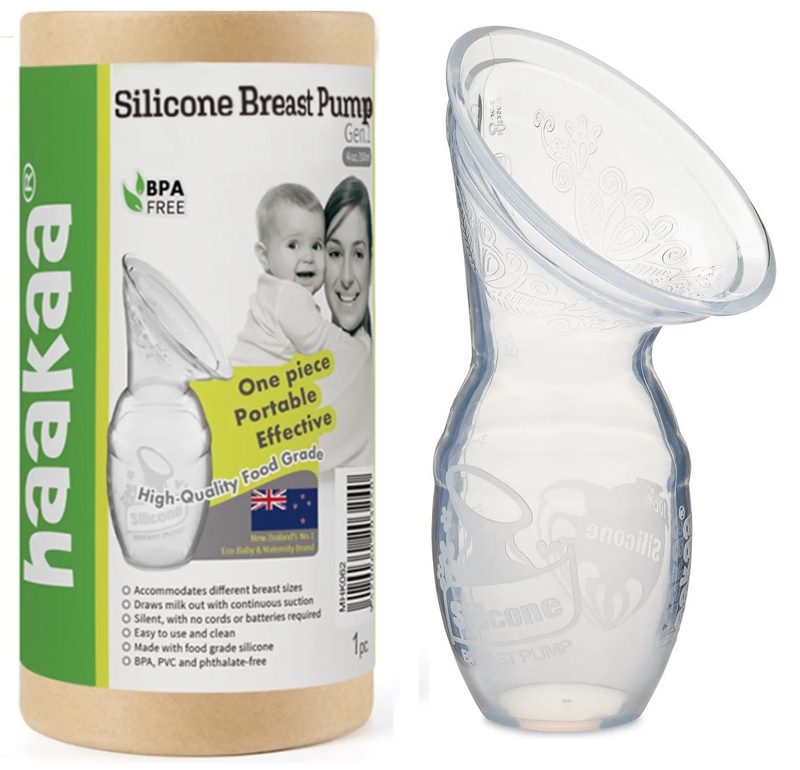 Silicone Breastfeeding Manual Breast Pump Milk Pump 100% Food ...