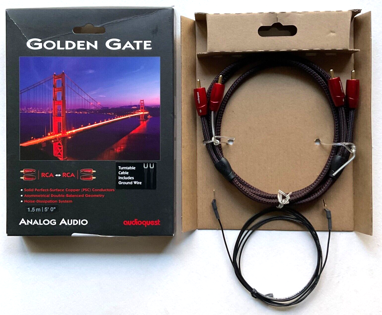 AudioQuest　Golden Gate Amazon.com: AudioQuest Golden Gate 3.5mm Mini M > M Audio