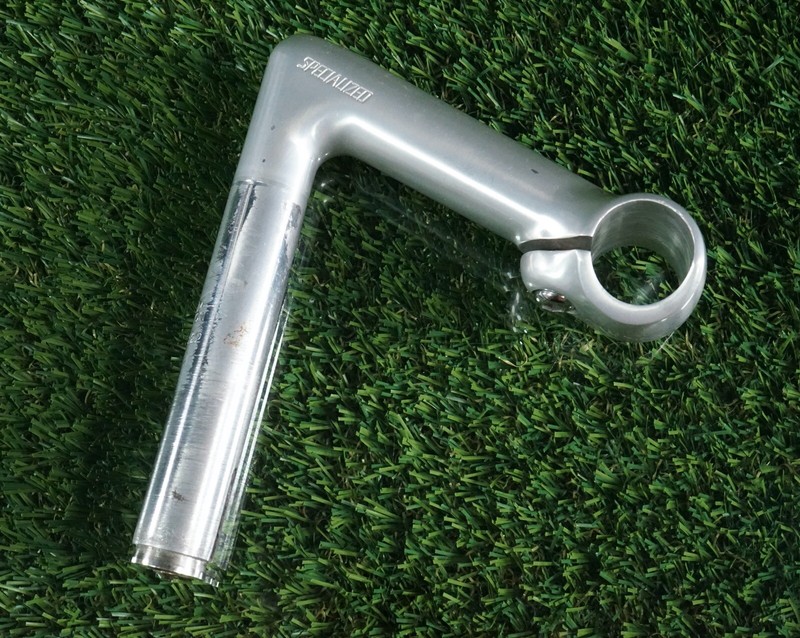 SPECIALIZED QUILL STEM 26MM CLAMP 115MM SILVER VINTAGE ROAD 