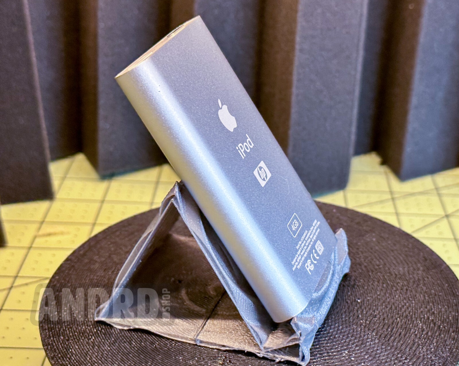 128GB Apple+HP Silver iPod Mini 2nd Gen 📳 Taptic Mod