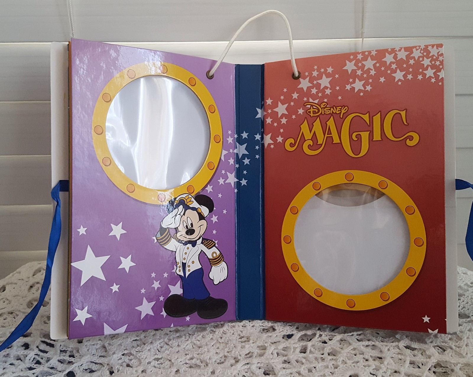 Disney Cruise Line My Memory Book Foldable Hanging Photo Album Never Used