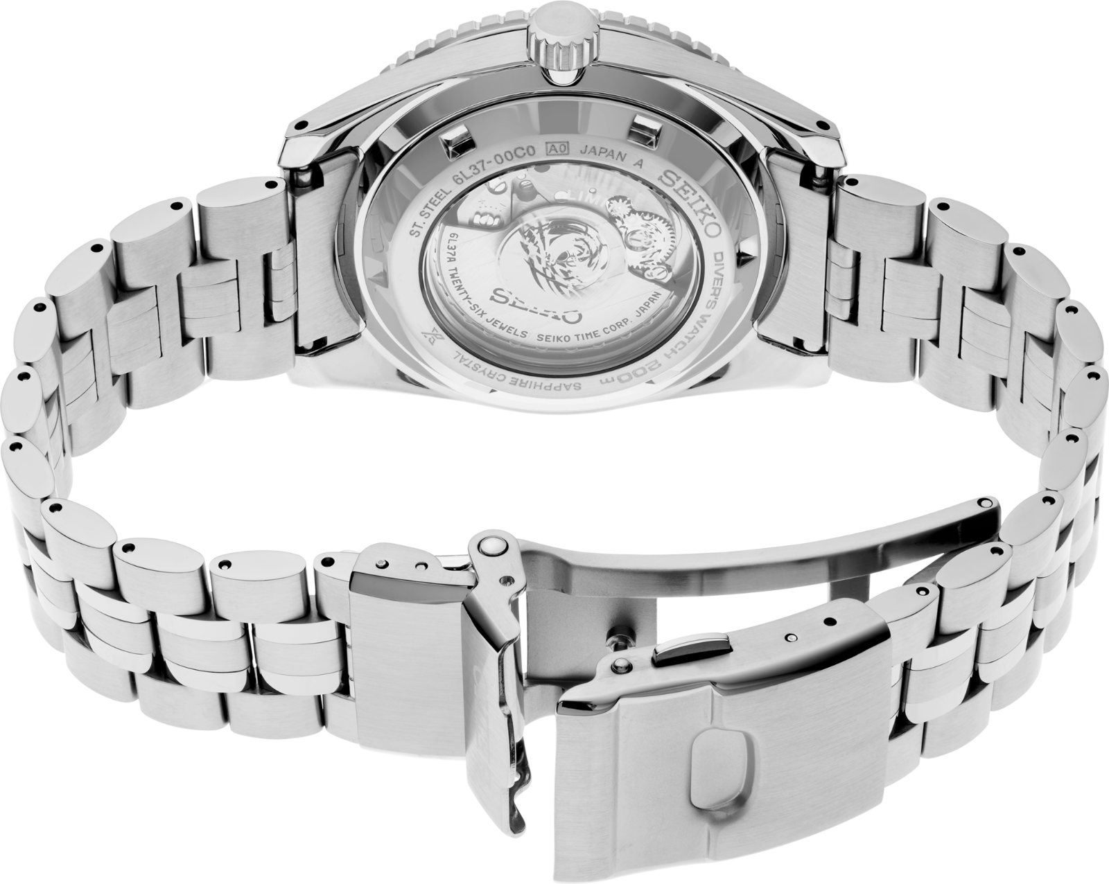 Pre-owned Seiko Prospex Marinemaster 1965 Diver Black Dial Men's Watch Sje101