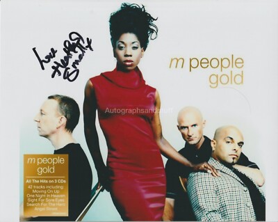 Heather Small HAND SIGNED 8x10 Photo, Autograph, M People, Moving On Up Proud B