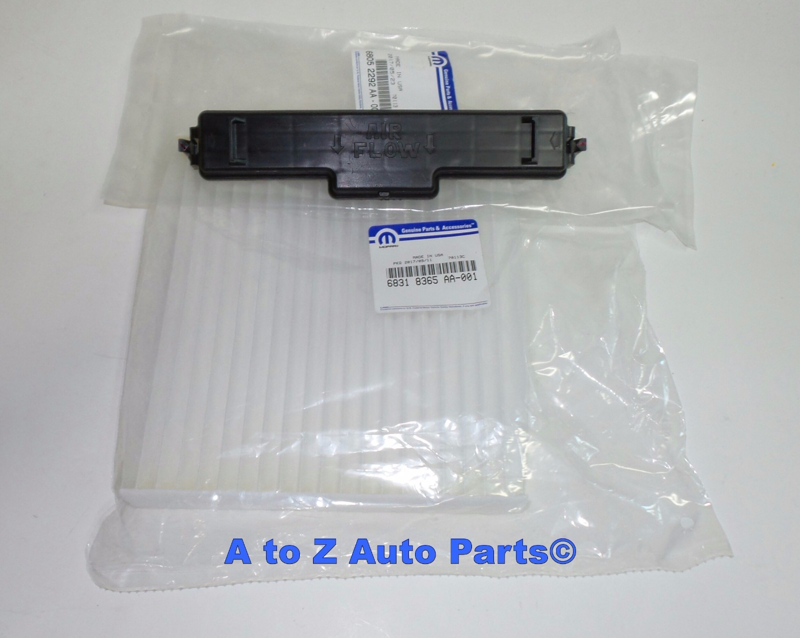 NEW 20092018 Dodge Ram 15003500 CABIN AIR FILTER PACKAGE, OEM Mopar の
