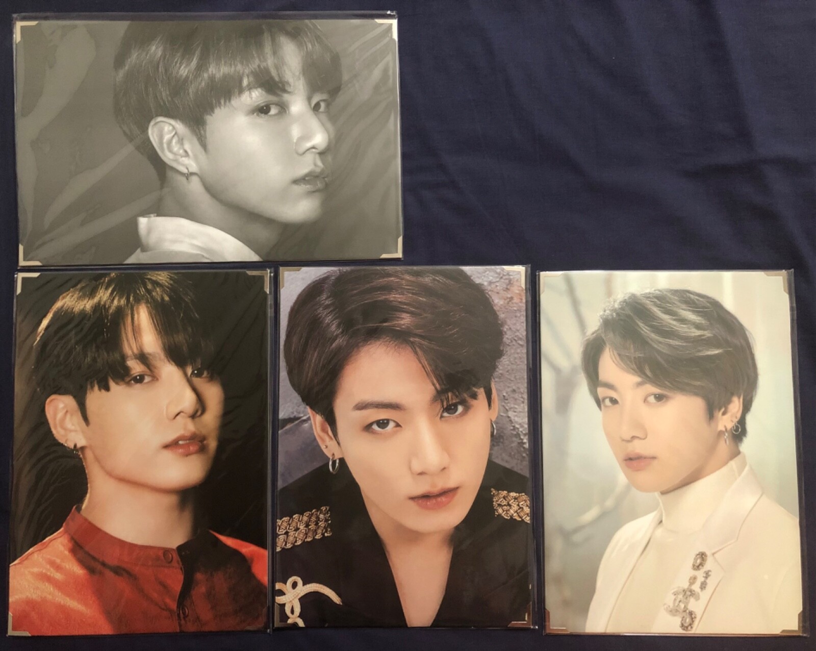 BTS ジョングク うちわ プレミアムフォト セット まとめ売り BTS ジョングク うちわ プレミアムフォト セット まとめ売り bts